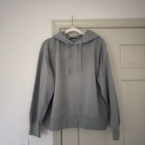 ZARA light blue hoodie